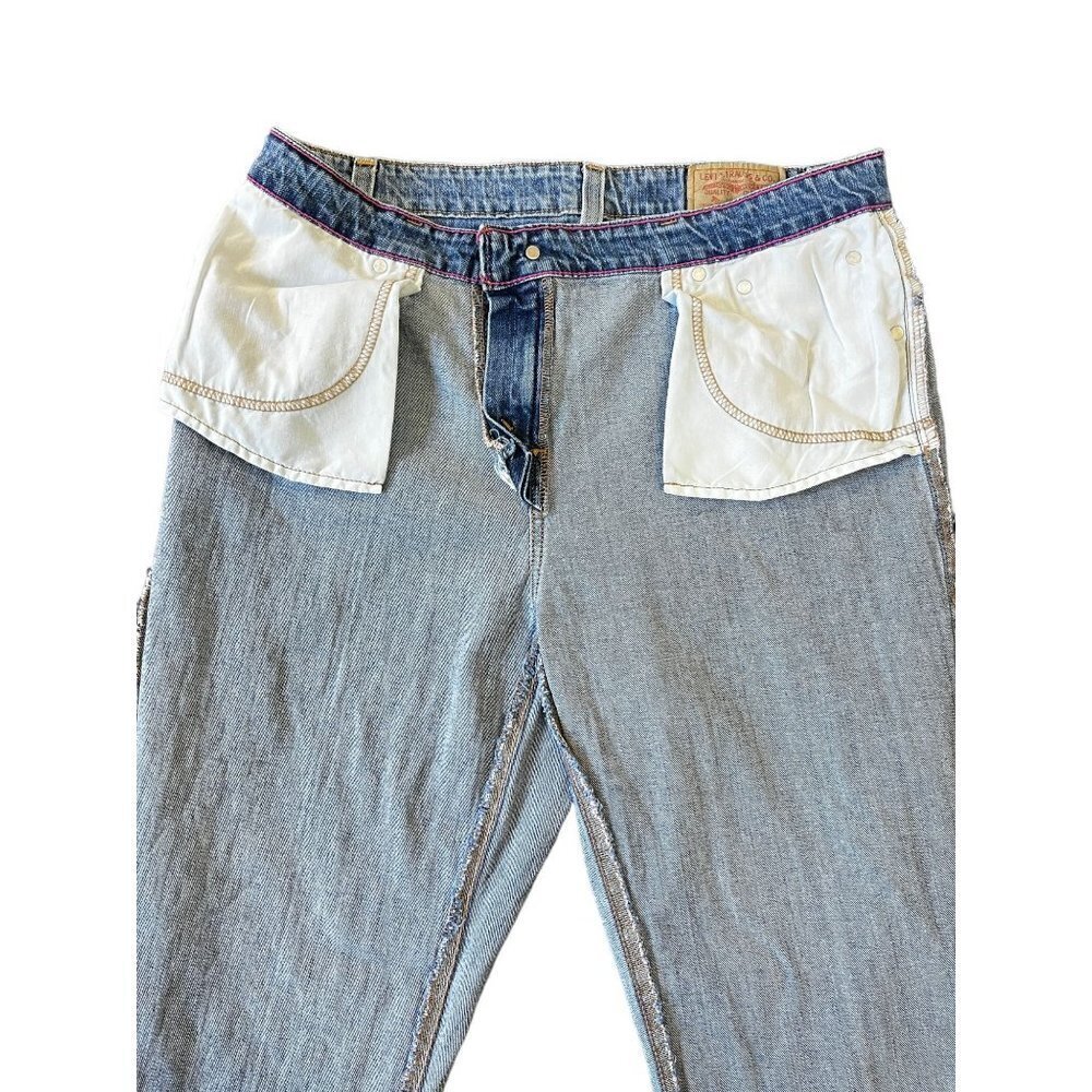 Levi's 515 Nouveau Bootcut Jeans Size 35" - Picture 13 of 15